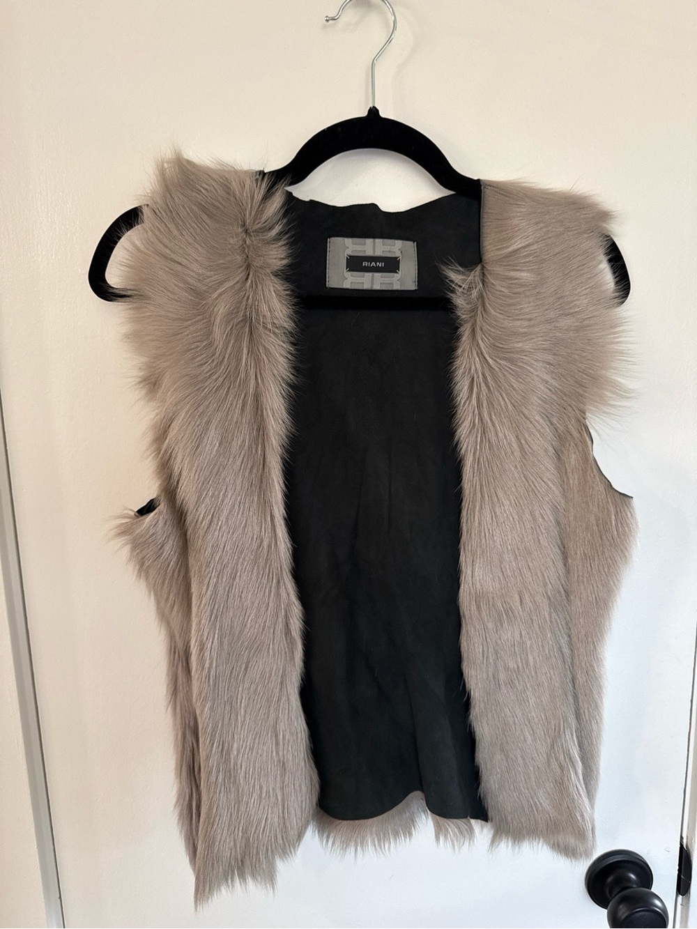 Riani Women's Goat Fur & Suede Vest